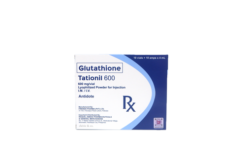 glutathione tationil 600 600mg Glutathione, For Skin Whitening, Packaging Type: Box at  15000/box in Nagpur TATIONIL 600MG  cherie &
