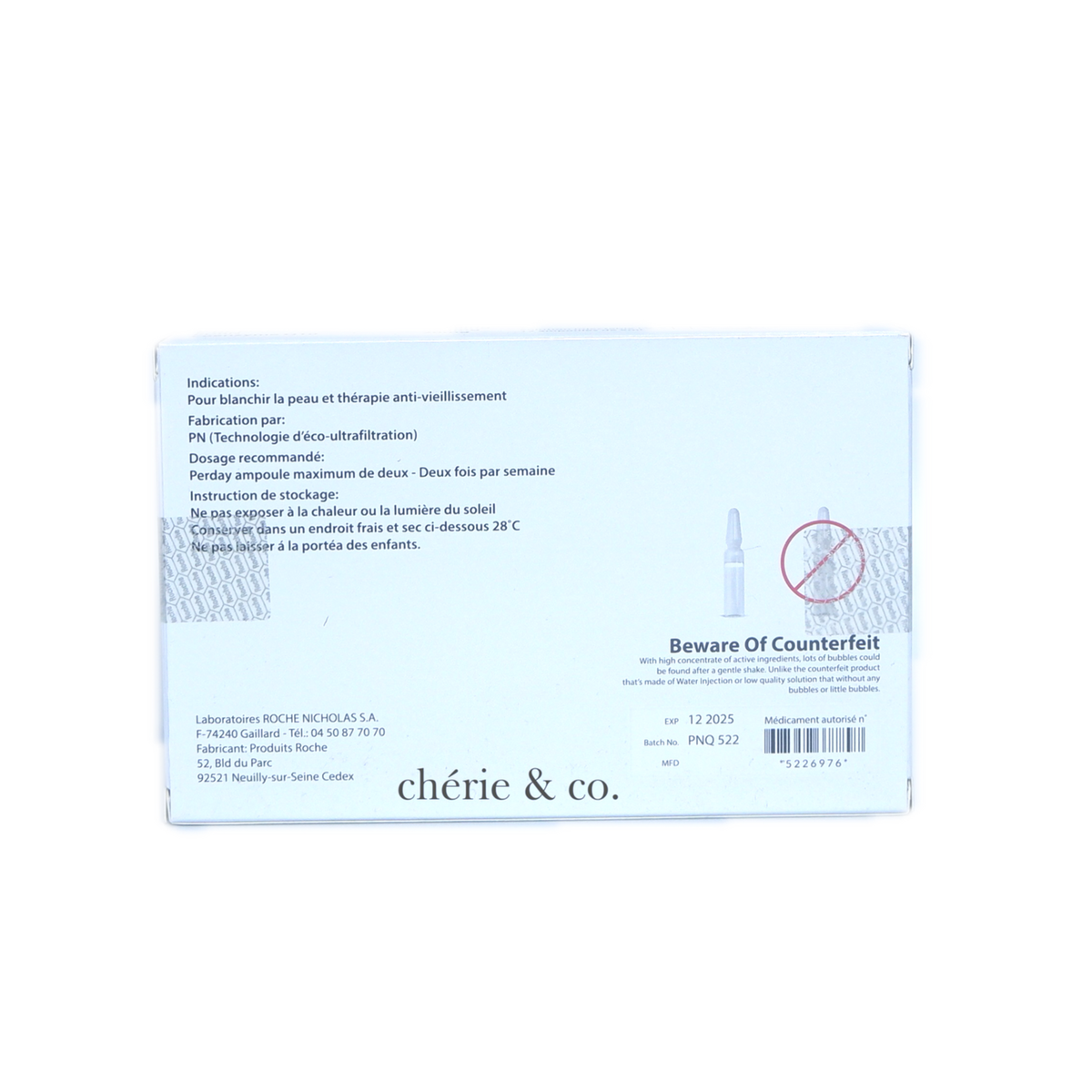 LAROSCORBINE EUF-PN + PDRN WHITE