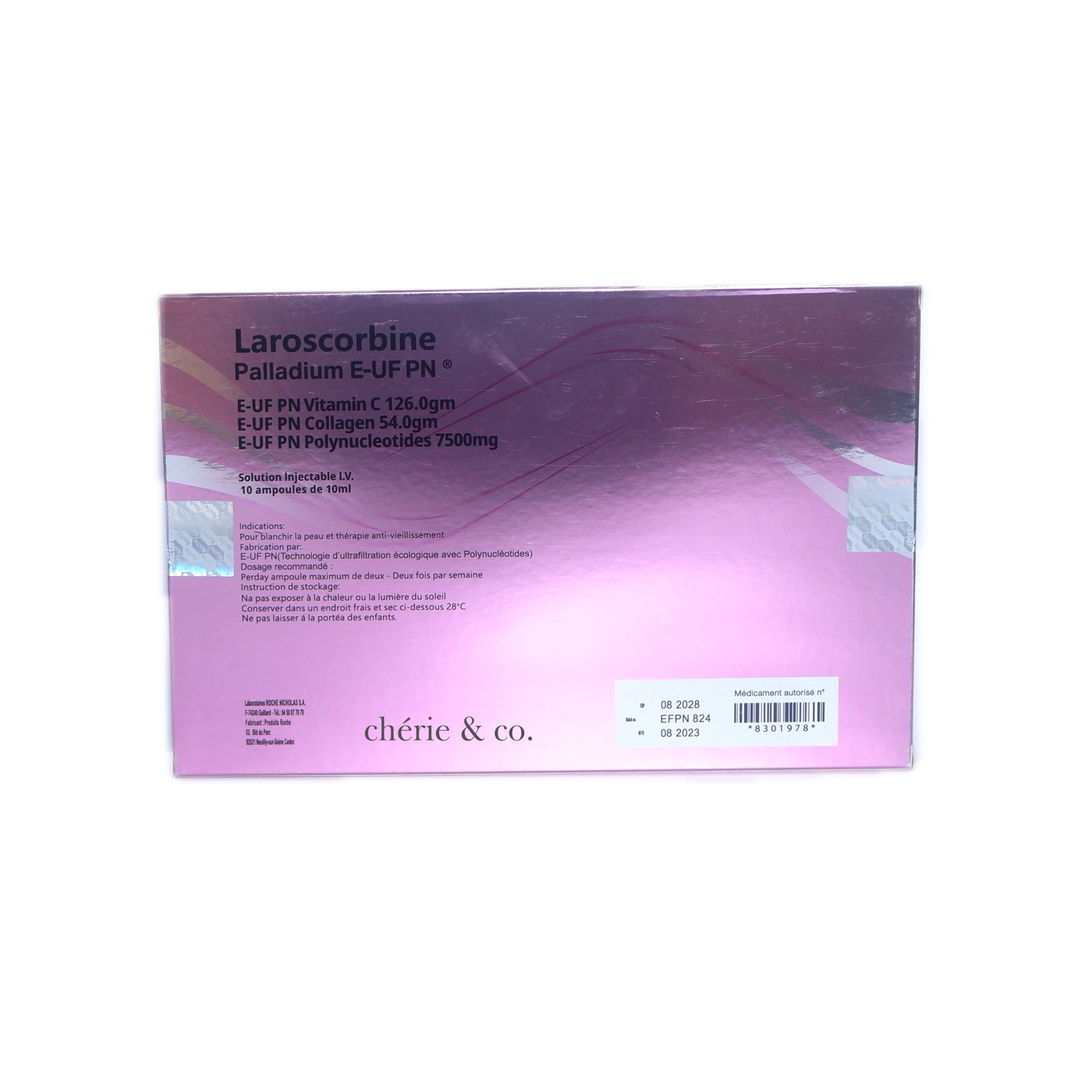 LAROSCORBINE PALLADIUM PINK XL