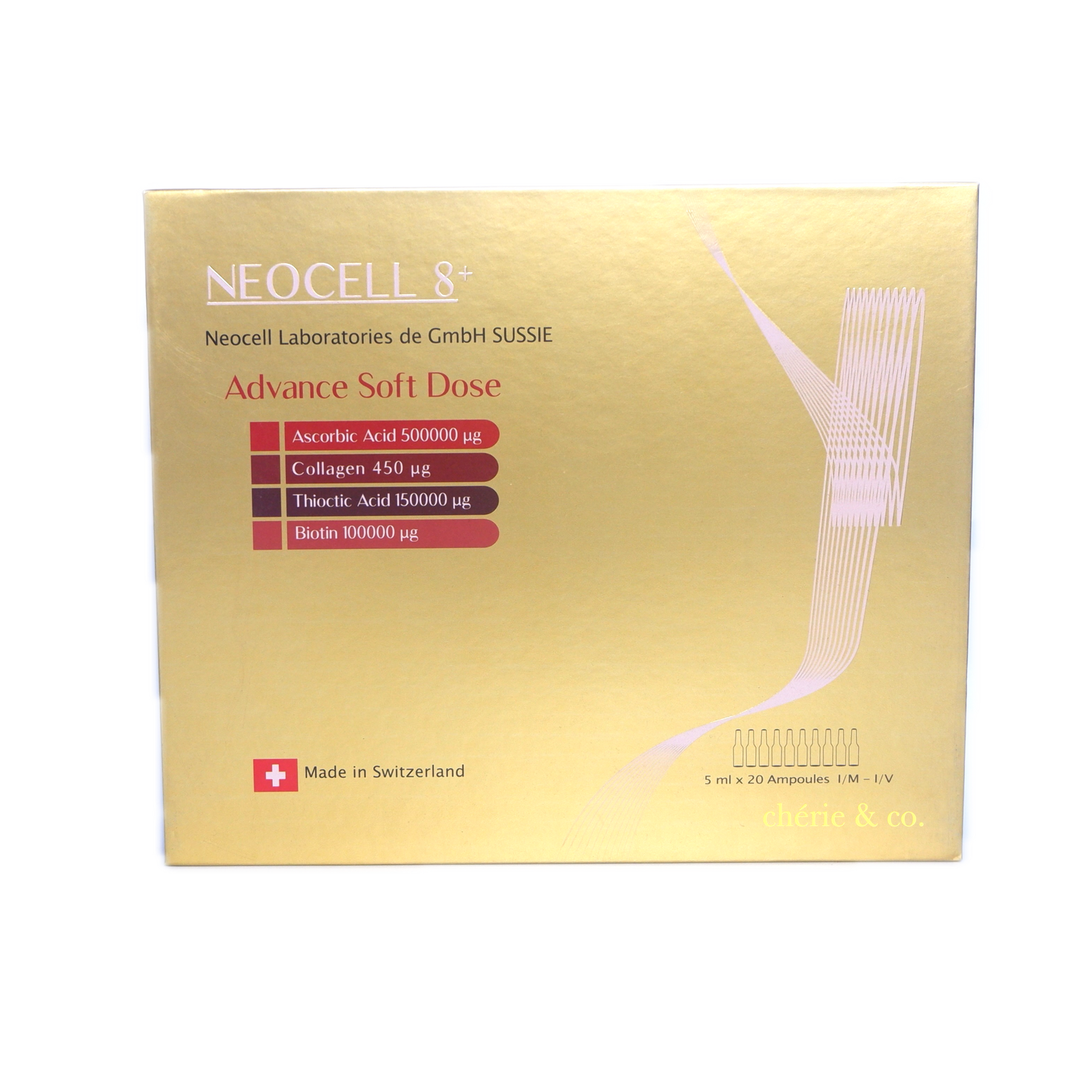 NEOCELL 8+ ADVANCE SOFT DOSE 20 AMPOULES