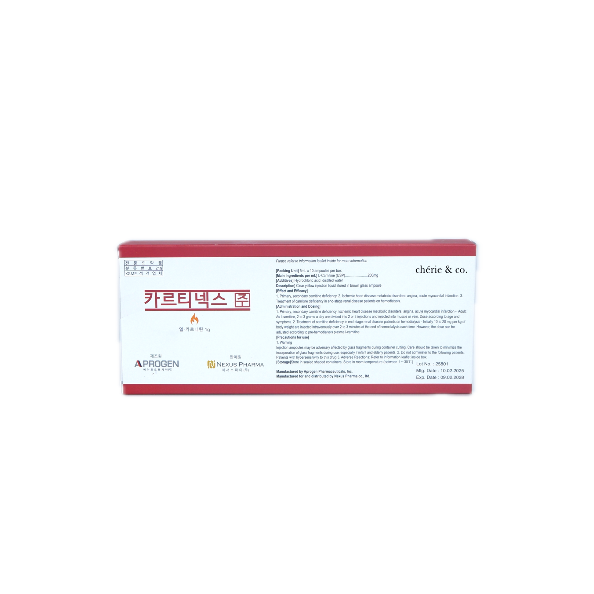 l-carnitine cherie & co. l-carnitine cherie & co.