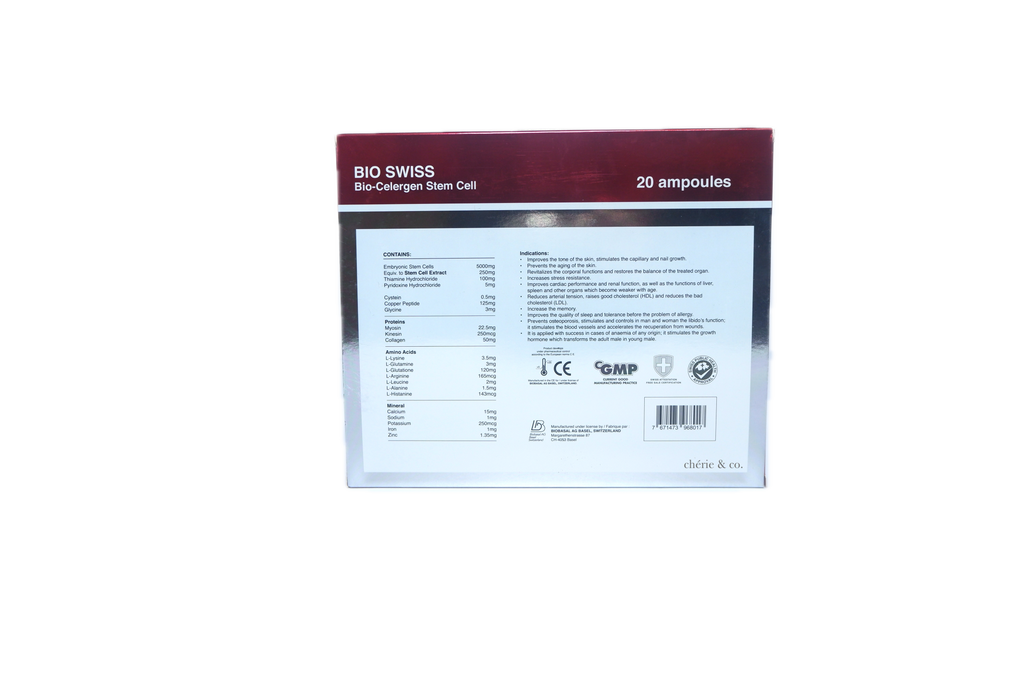 BIO SWISS BIO-CELERGEN STEM CELL (WHITE)