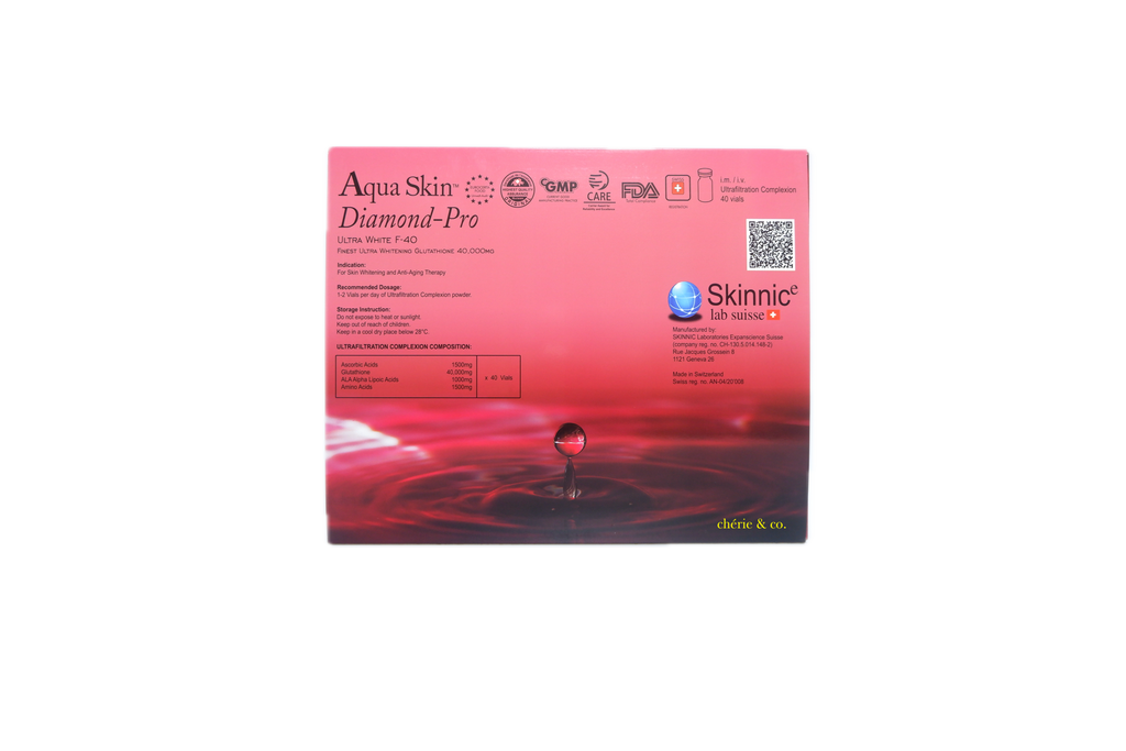 diamond pro glutathione AQUA SKIN DIAMOND PRO F-40 – cherie & co