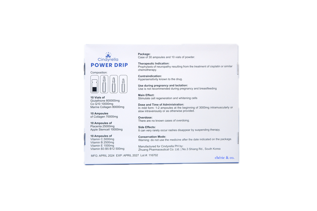 CINDYRELLA POWER DRIP