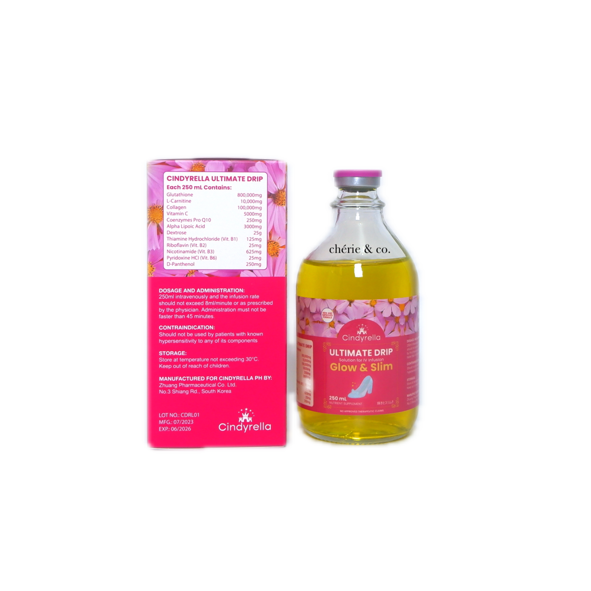 CINDYRELLA DRIP GLOW AND SLIM 250ML