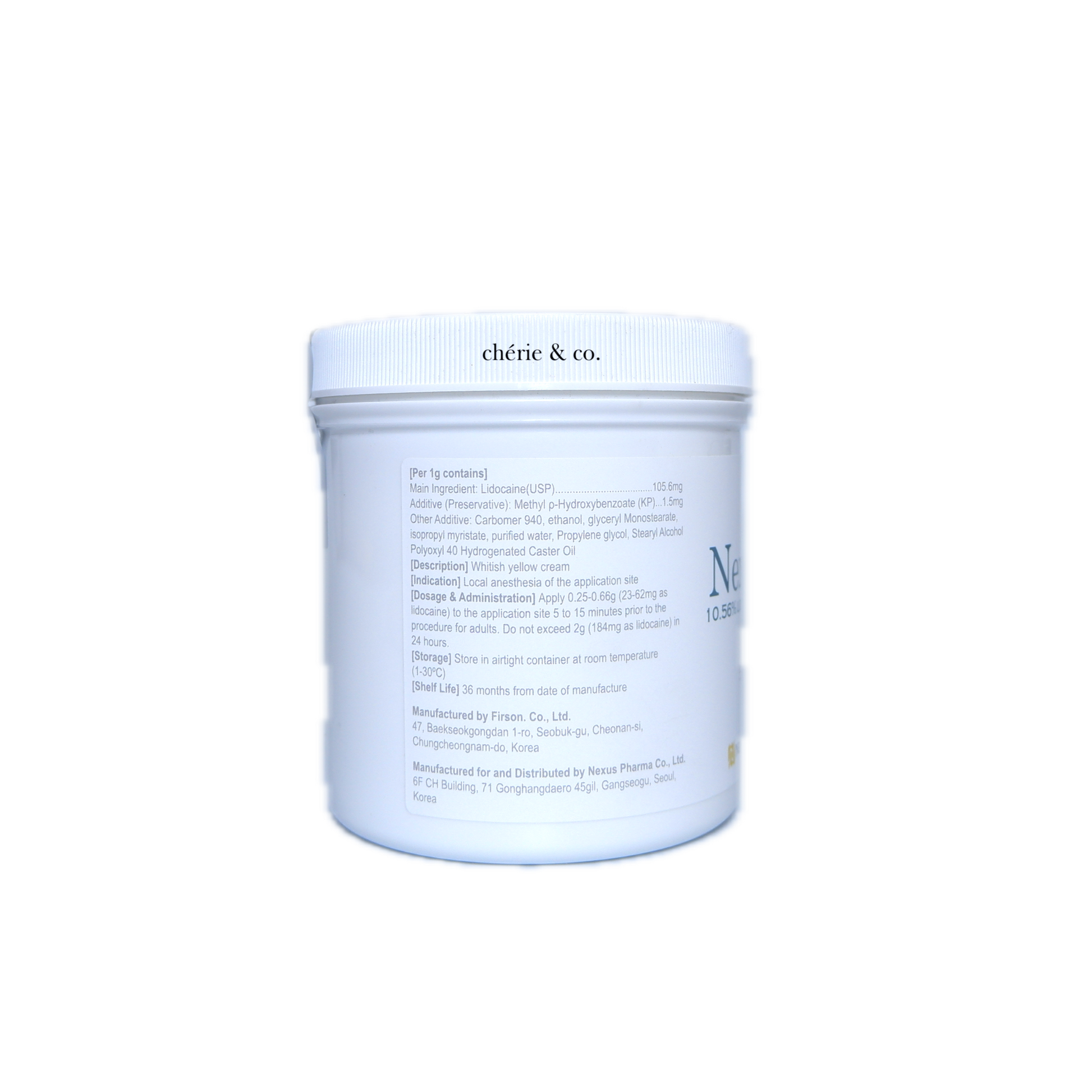 NEXCAIN JAR
