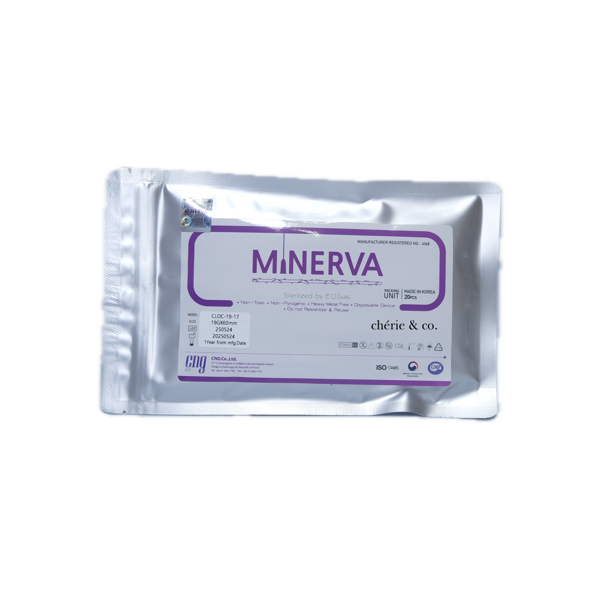 MINERVA CLOC  19X60 MM
