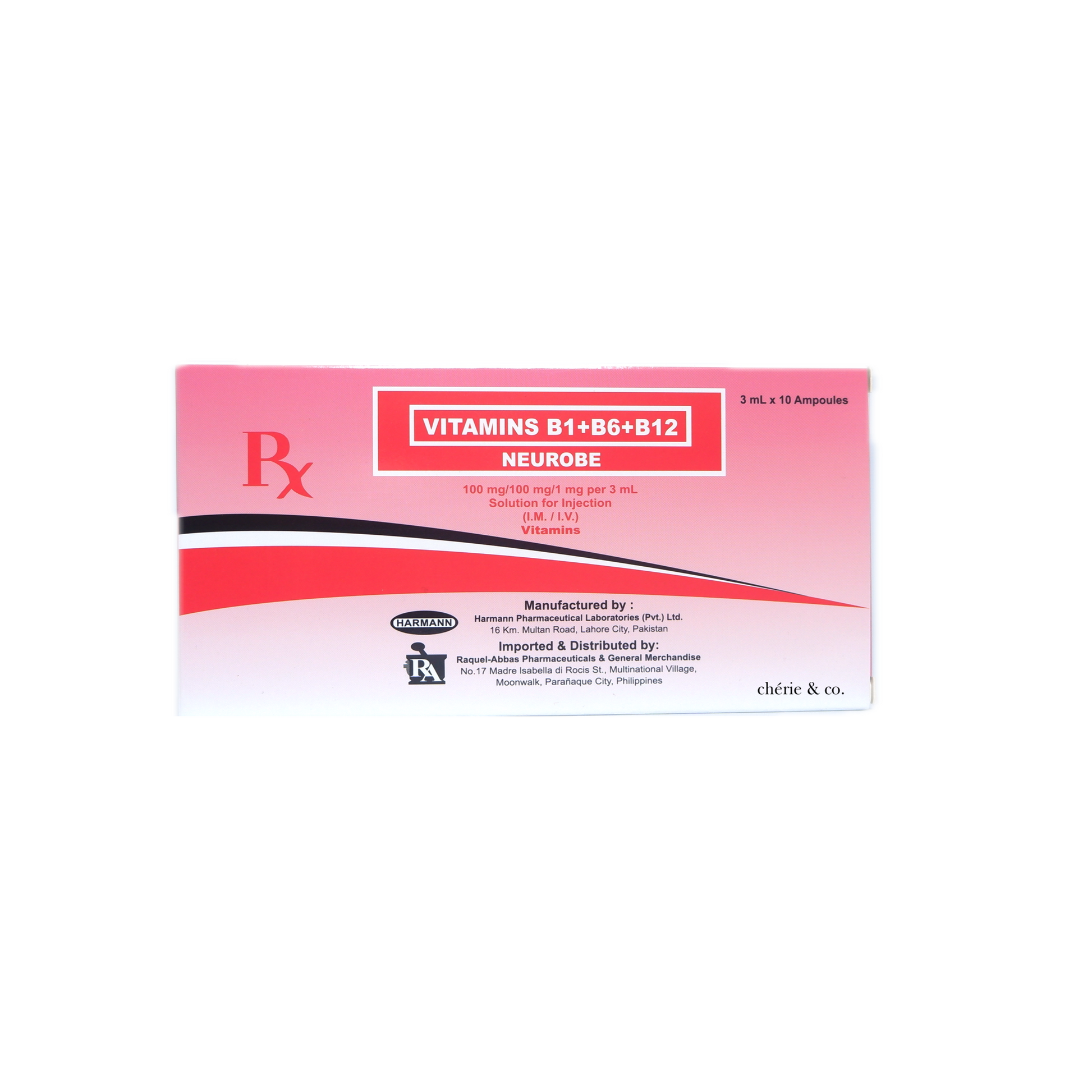 NEUROBE (Vitamins B₁ + B₆ + B₁₂)